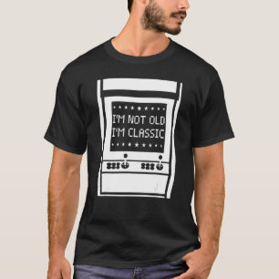 Ik ben niet oud Ik ben Classic Arcade Games Consol T-shirt