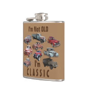 Ik ben niet oud, ik ben CLASSIC Old Vehicles Manne Heupfles (Links)
