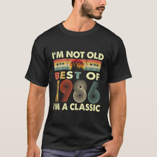 Ik ben niet oud Ik ben een 1986 36e T-shirt