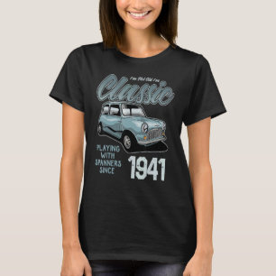 Ik ben niet oud, ik ben een klassieke auto, vintag t-shirt