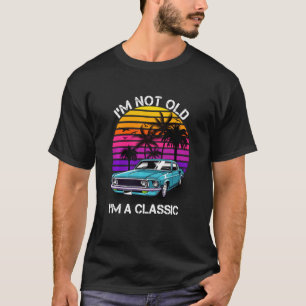 Ik ben niet oud ik ben een klassieke grappige auto t-shirt