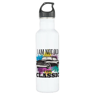 Ik ben niet oud Ik ben een Klassieke Grungy Kleur  Waterfles