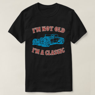 Ik ben niet Oud ik ben een Klassieke Oude School T-shirt