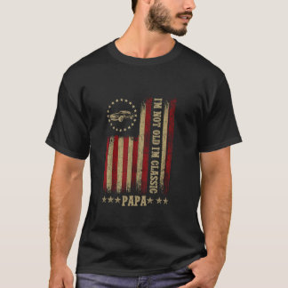 Ik ben niet oud Ik ben een klassieke papa auto US T-shirt