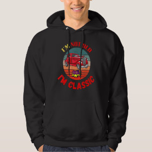 Ik ben niet oud, ik ben een klassieke Retro 90s a Hoodie