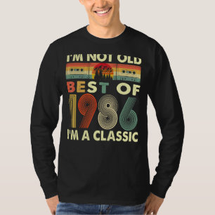 Ik ben niet oud, ik ben een klassieke Vintage 1986 T-shirt