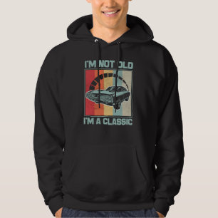 Ik ben niet oud Ik ben een klassieker - Dodge Char Hoodie