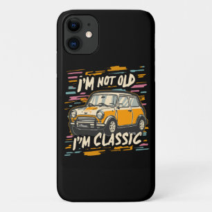 Ik ben niet oud ik ben klassiek iPhone 11 hoesje