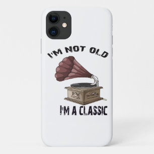 Ik ben niet oud ik ben klassiek iPhone 11 hoesje
