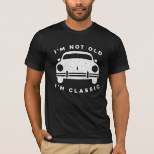 Ik ben niet oud ik ben klassiek papa grappig t-shirt