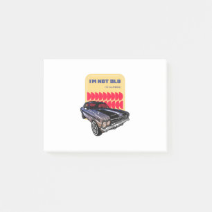 Ik ben niet oud, ik ben klassiek post-it® notes