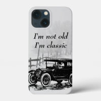 Ik ben niet oud Ik ben klassieke Trendy vintage au