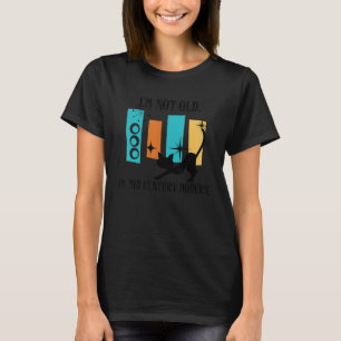 Ik ben niet oud. Ik ben middeleeuwse moderne kool. T-shirt