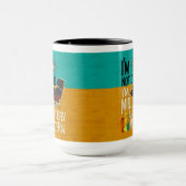 Ik ben niet oud, ik ben middeleeuwse moderne mok (Midden)