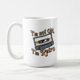 Ik ben niet oud, ik ben Retro Koffiemok