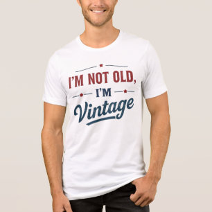 Ik ben niet oud, ik ben  Tri-Blend shirt