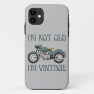 IK BEN NIET OUD, IK BEN VINTAGE grappige verjaarda iPhone 11 Hoesje