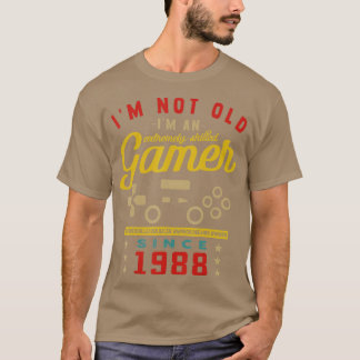 Ik ben niet oud Im A-serie van 1988VideogameGaming T-shirt
