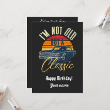 Ik ben niet oud maar een klassieker