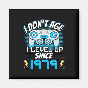 Ik ben niet ouder dan ik sinds 1979 Gaming 44th Bi Magneet