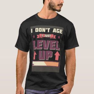 Ik ben niet ouder Ik ben gewoon level omhoog Gamer T-shirt