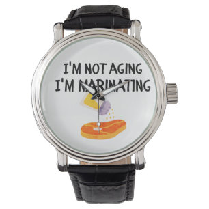 Ik ben niet ouder, ik marineer horloge