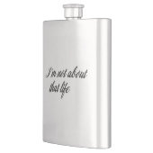 Ik ben niet over dat leven flacon (Links)