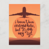 Ik ben niet overal geweest briefkaart (Voorkant)