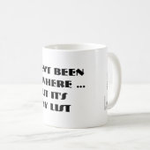 Ik ben niet overal geweest, maar het staat op de M Koffiemok (Voorkant rechts)