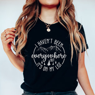 Ik Ben Niet Overal Geweest Reisavontuur T-shirt