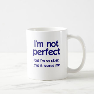Ik ben niet perfect... koffiemok