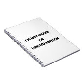 Ik ben niet raar dat ik een beperkt notitieboek be (Rechterzijde)