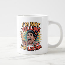 Ik ben niet schreeuwen ik ben Latina-Funny Abuela 