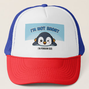 Ik ben niet te klein, ik ben pinguïn Schattigee Trucker Pet