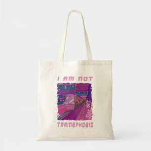 IK BEN NIET TRAINOFOOB TOTE BAG