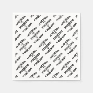 Ik ben niet uitgehongerd servet