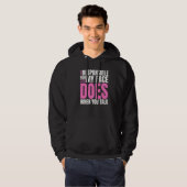 Ik ben niet verantwoordelijk voor wat mijn gezicht hoodie (Voorkant volledig)