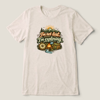 Ik ben niet verdwaald, ik verken T-shirt