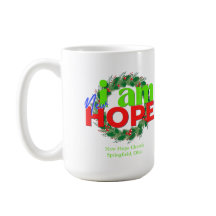 IK BEN NIEUWE HOOP CHRISTMAS COFFEE MOK 15oz