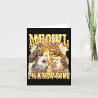 Ik Ben Nieuwe Meowl Ziel Vunzig Kat Uil