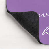 "Ik ben nog steeds bij haar" Muismat (Hoek)