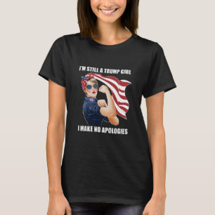 Ik ben nog steeds een Trump-meisje, ik maak geen e T-shirt