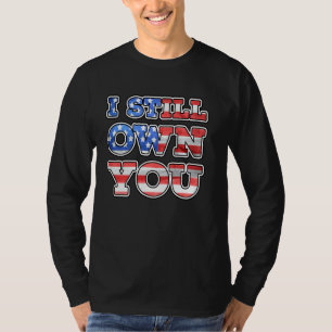 Ik ben nog steeds eigenaar van je Football Fans US T-shirt