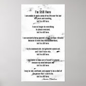 Ik ben nog steeds hier poster (Voorkant)