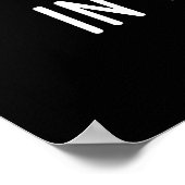 Ik ben nooit in de Afbeelding grappige camera Pun Poster (Hoek)