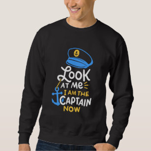 Ik Ben Nu De Kapitein Bootkapitein Cadeau Trui