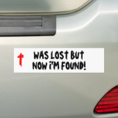 Ik ben nu dood gevonden. bumpersticker (Op auto)