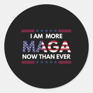 Ik ben nu magischer dan ooit Trump-aanhangers Amer Ronde Sticker