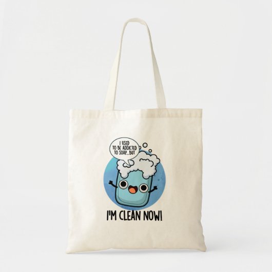 Ik ben nu schoner, grappig geadviseerd aan de soap tote bag (Voorkant)