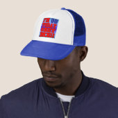 Ik ben - Obey me! Funny Customize Birthday Sjabloo Trucker Pet (In situ)
